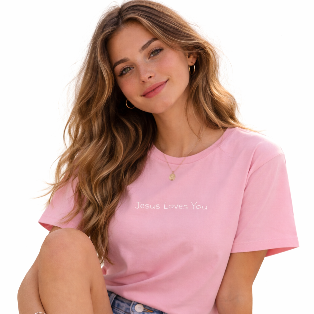 "Jesus Loves You" Basic Tee