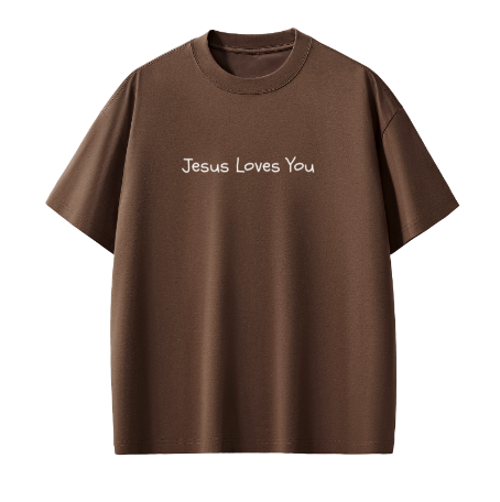 "Jesus Loves You" Basic Tee