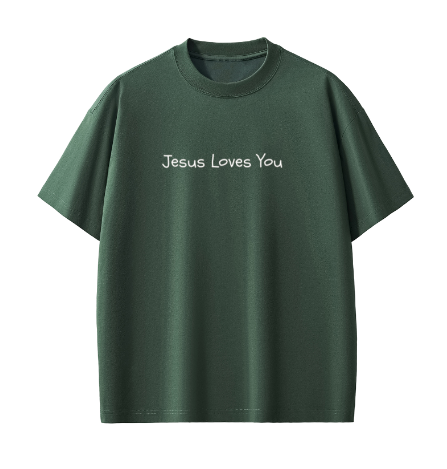 "Jesus Loves You" Basic Tee