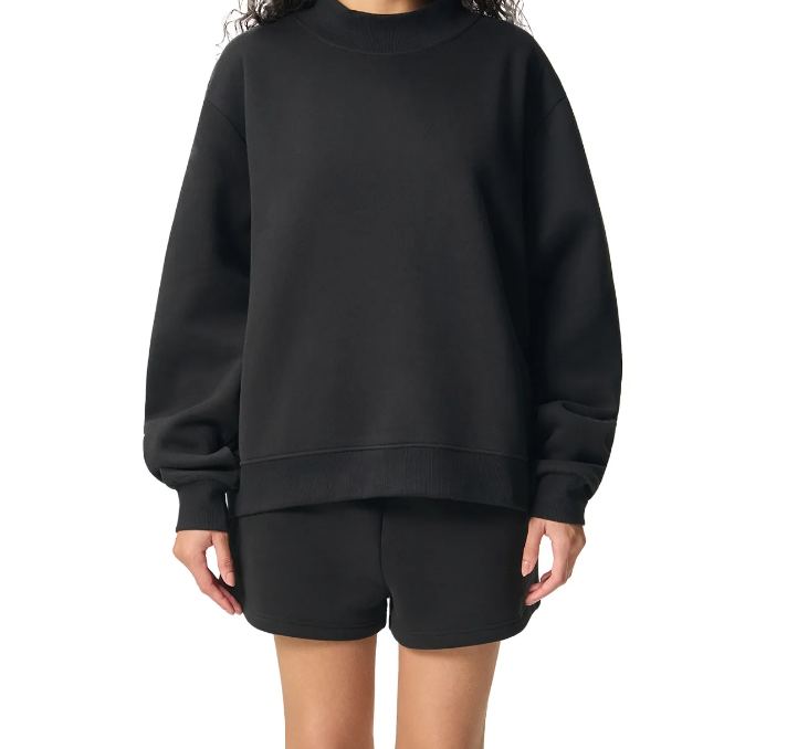 "Jesus Saves" Mock neck